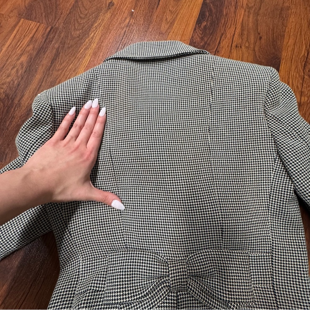 Sandro Paris Houndstooth Blazer FR 40 US 6-8 - Picture 7 of 8